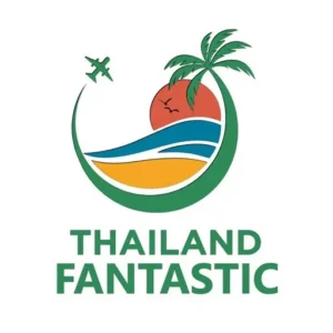 Logo quadrato del tour operator o agenzia di viaggi "Thailand Fantastic", che include il nome e probabilmente un simbolo grafico thailandese.