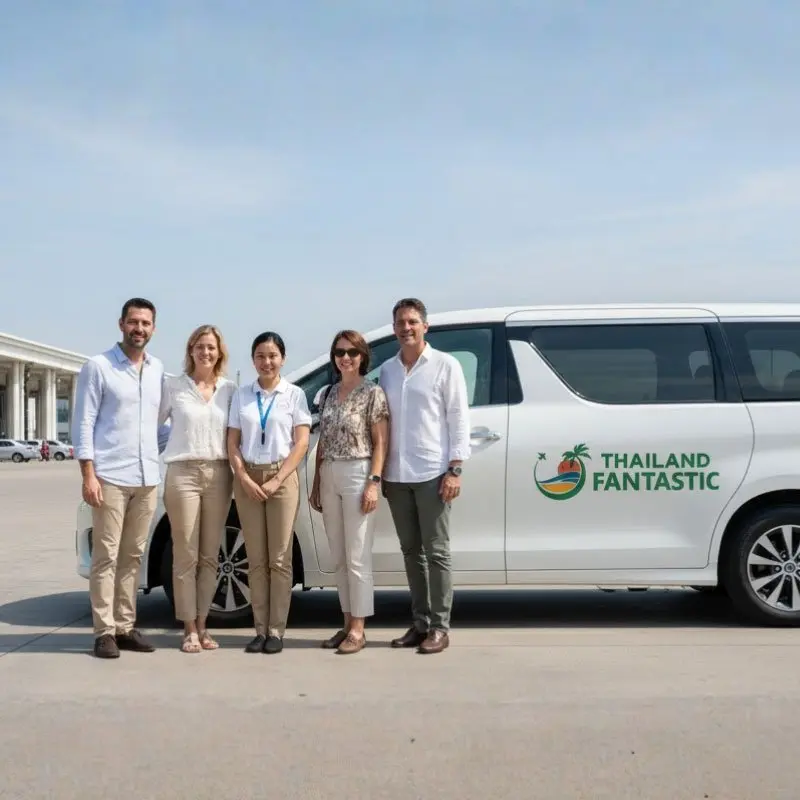 Thailand Fantastic Customer with a toyota majesty in background Chi Siamo 3