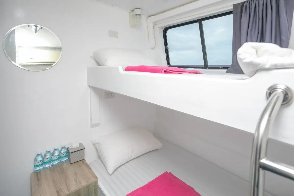 Cabina letto 5 Isole Similan: 2 gg 1 n Liveaboard con MV Koon 1 (Fun Dive) Isole Similan: 2 gg 1 n Liveaboard con MV Koon 1 (Fun Dive) - immagine 5