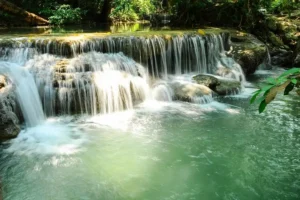 Parco Nazionale Erawan 5 Guida Bangkok 2026: Info e Consigli Utili per organizzare Tour ed Escursioni in Thailandia Escursione Cascate di Erawan e Incontro con gli Elefanti (Da Bangkok)