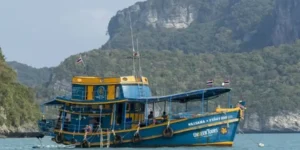 Barca della crociera Ang Thong 2 giorni nel Golfo della Thailandia