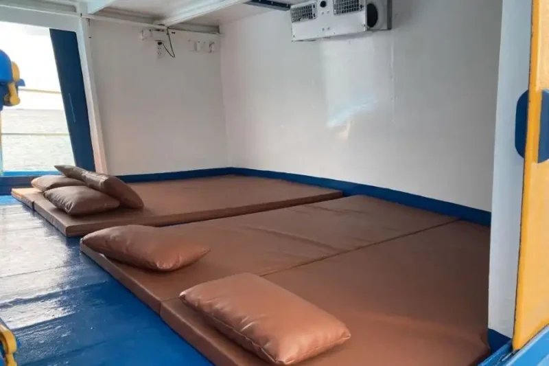 Cabina letto con aria condizionata della crociera Ang Thong 2 giorni