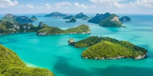 Escursione Parco Ang Thong: laguna smeraldo e isole calcaree