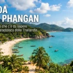 Vista panoramica spiaggia Koh Phangan